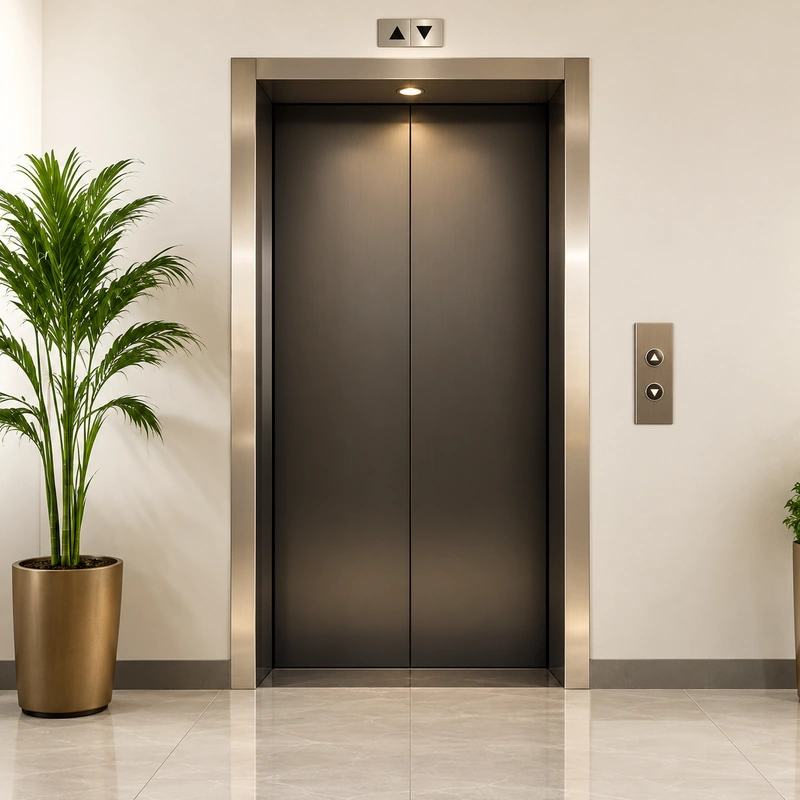 Manual Door Elevator
